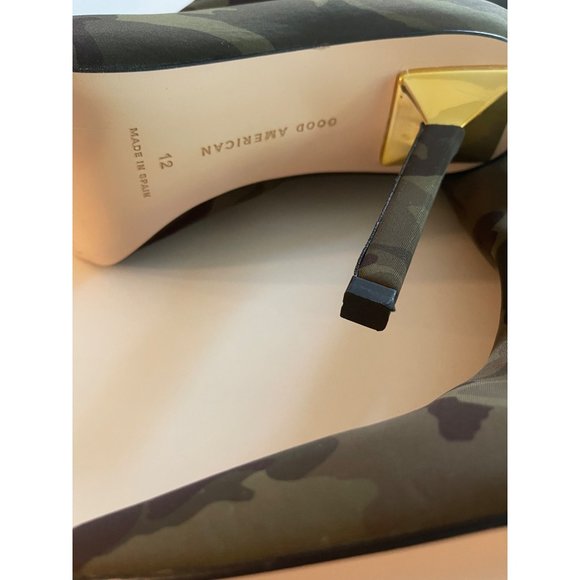 Good American NEW High Kickstand Camo Neoprene Over The Knee Boots~Sherpa~Size 1 - Picture 9 of 12